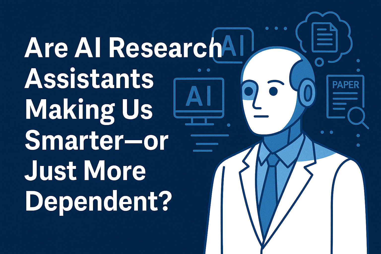 Are AI research assistants making us smarter?