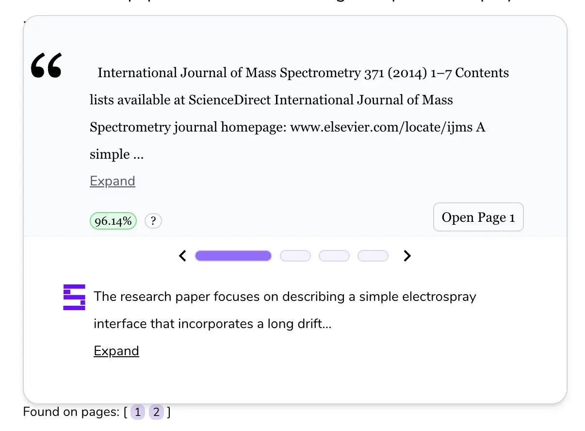 AI citations, back to original paper